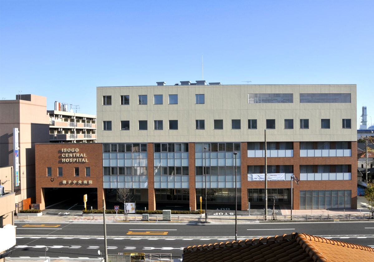 磯子中央病院　新築工事 イメージ